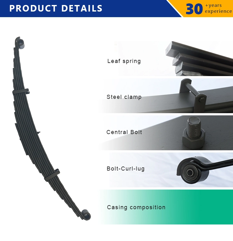 Rear Suspension Parts Conventional Leaf Spring for Trailer